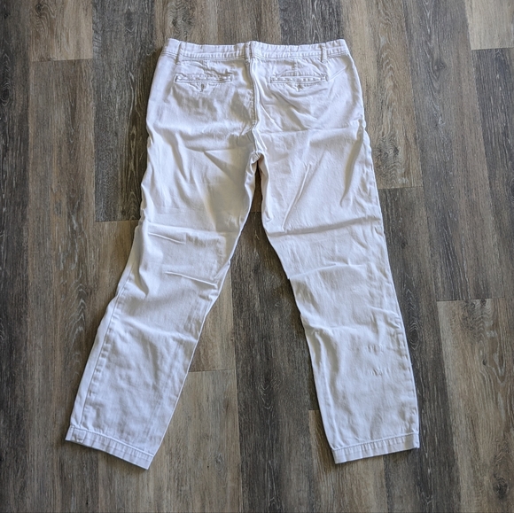 Pilcro and the Letterpress Hyphen White Pants - Picture 2 of 4